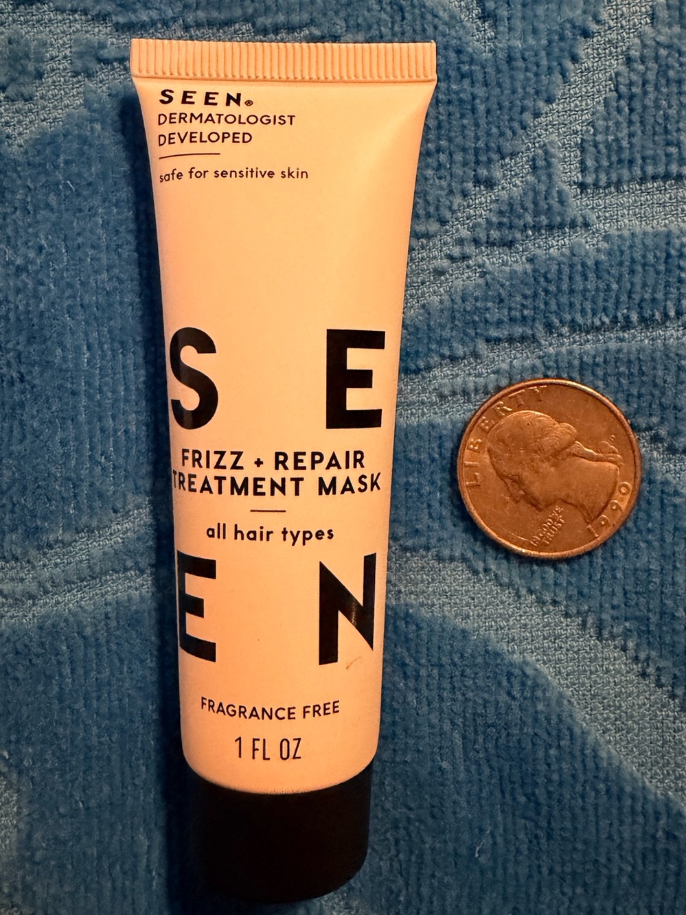 🍄6/$26 SEEN frizz & repair treatment mask travel 1oz  NWT